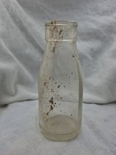 Antique Glass Milk Bottle 14