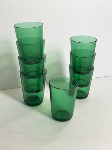 French 1970s luminarc green - 8x,