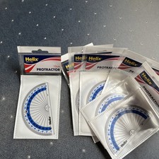 Helix 10cm clear - clear, protractor