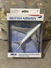 British Airways Airbus A380 Single Die Cast Toy Plane - Daron RT6008