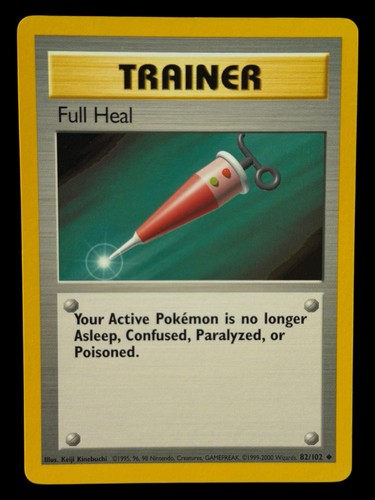 Full heal 102 base set - full,