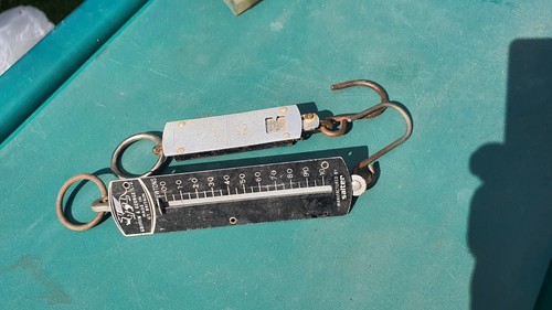 Vintage fishing scales - scales, x2
