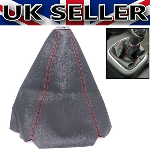 Red stitching gear stick knob - gear,