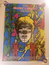 Gilbert & George Signed Poster