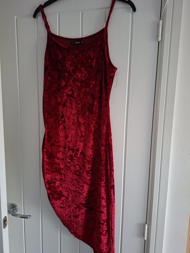 Velvet red dress - , lovely