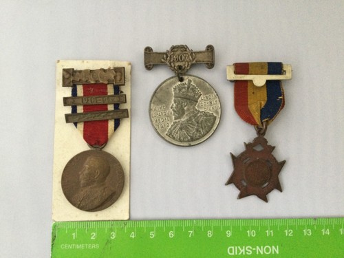 Vintage attendance medals - vintage,