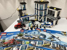 LEGO CITY SET 60141 POLICE STATION WITH INSTRUCTIONS