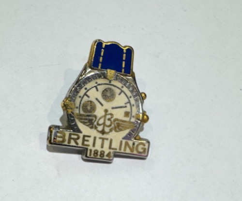 Breitling brooch 1884 vintage - breitling,