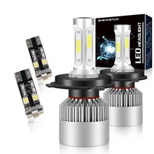 H4 501 120w Super Bright White Xenon Upgrade High/Low/LED Trade Side Light Bulbs