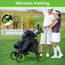4-wheel Golf Trolley Push and
