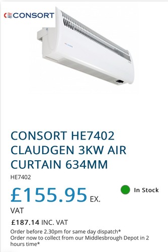 Consort he7402 claudgen - consort, 3kw