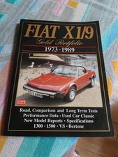Fiat X1/9 1973-1989 Brooklands Gold Portfolio Roadtest Book 1300 1500 VS Bertone