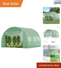 Spacious 9m² Polytunnel