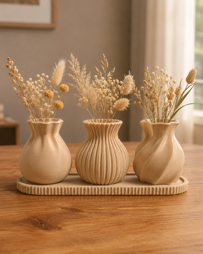 3pc mini vase - mini, with