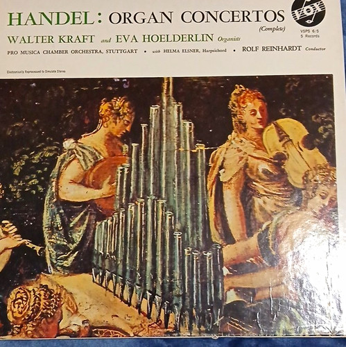 Vox handel organ - organ, concertos