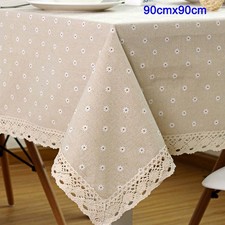 Daisy Print Tablecloth