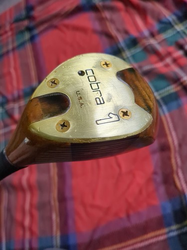 Vintage golf persimmon cobra - vintage,