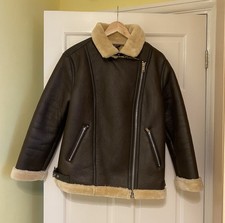 New Ladies Dark Brown Faux