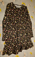Matalan Black Pink Blue Floral