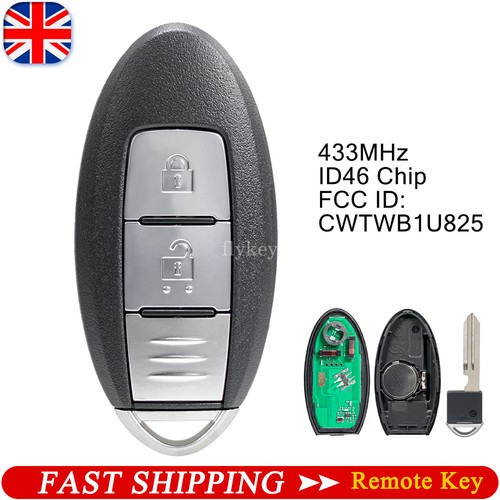 433mhz car remote key - fob, for