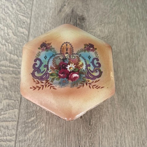 Edwardian floral ceramic - edwardian,