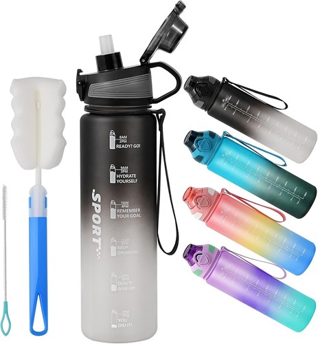 Water bottle with - 1l,