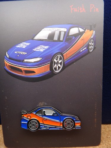 Faith pin badge nissan silvia - faith,