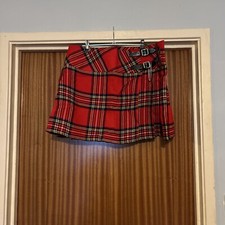 Tartanista Women's 20"  - 51cm Wallace  Wraparound Mini Kilt Billie Skirt