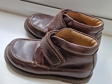 Boys Pom D' Api brown leather boots 27