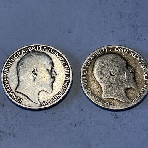 1910 and 1908 edward vii - 1908,