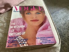 UK Vogue Magazine - April 1986