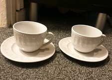 White Cup And Saucer Set,set