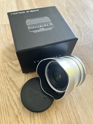 Ttartisan 40mm autofocus - f2,