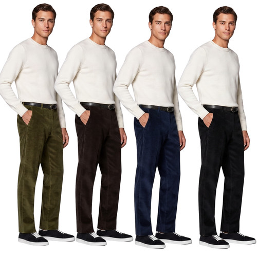 Mens corduroy trousers - corduroy, cotton