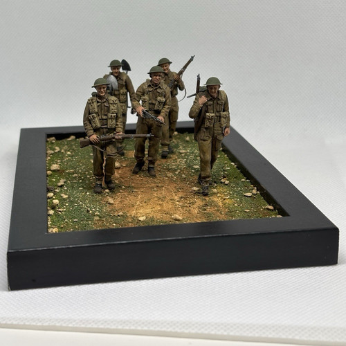 Pre built military soldier - pre-built,