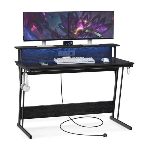 Vasagle gaming desk with - vasagle,
