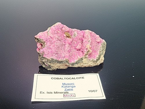 Cobaltoan calcite - cobaltoan,