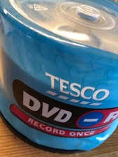40 blank dvd-r discs recordable once, 4.7GB 16x speed