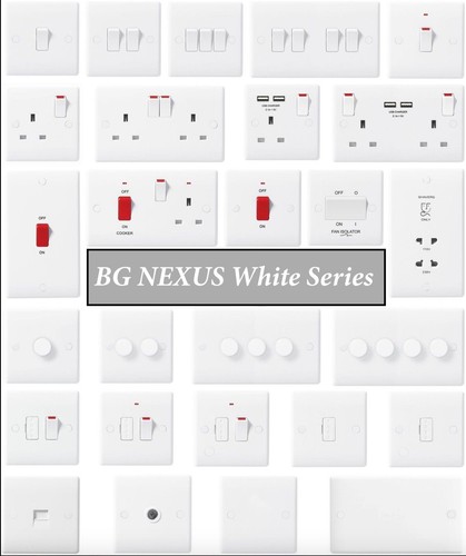 Nexus white moulded - white,