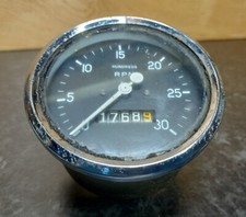 VINTAGE SMITHS REV COUNTER TACHOMETER Marine  3000RPM - UNTESTED