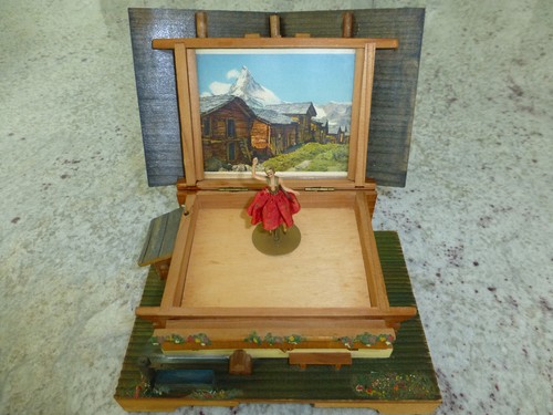 Vintage swiss wooden - swiss, house