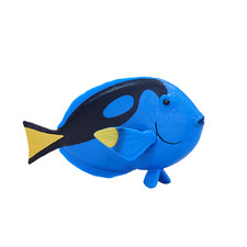 .Mojo BLUE TANG FISH plastic animal sea toy figure model fish bath marine