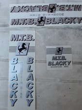 Blacky Mountain Bike Decal