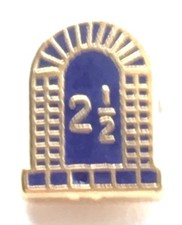 Orange lodge blue - 1/2, with