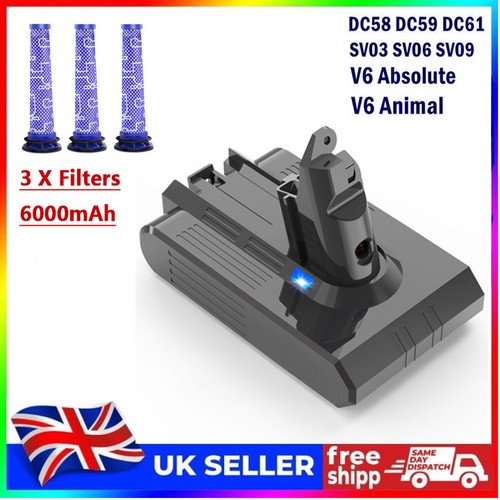 0ah battery for dyson v6 - dyson,