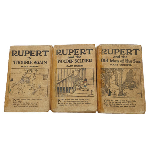 Rupert bear books - x, 1930s