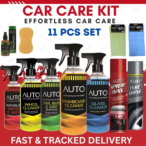 11pcs car cleaning kit wash - cleaning,