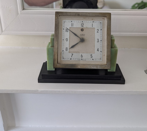 Art deco temco electric - art, mantle