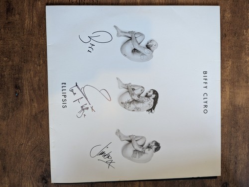 Signed biffy clyro - signed, ellipsis