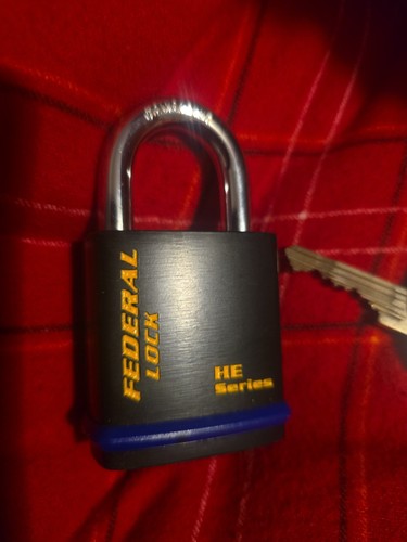 Federal padlock brand new - padlock,
